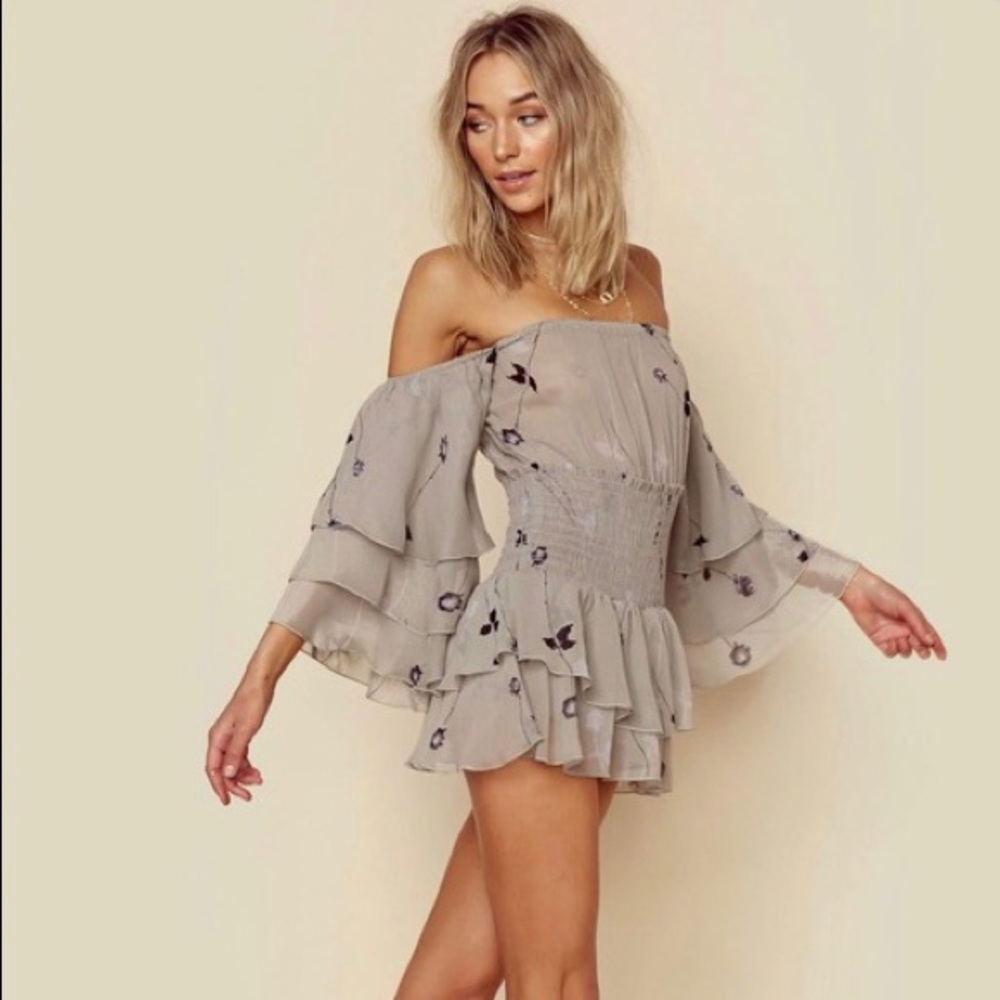 Blue Life Party Romper Planet Blue Sz Medium NWT